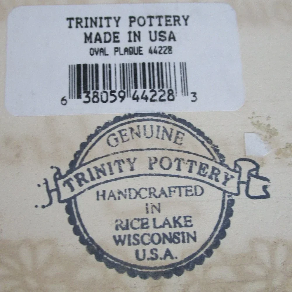 Trinity Pottery plaque - Picture 2 of 5
